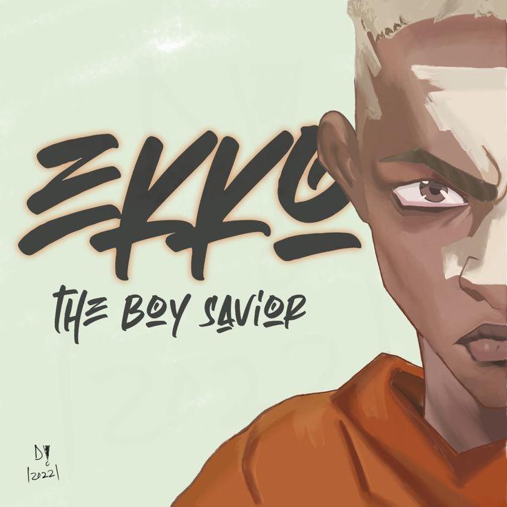 Ekko character illustration, digital art exploration